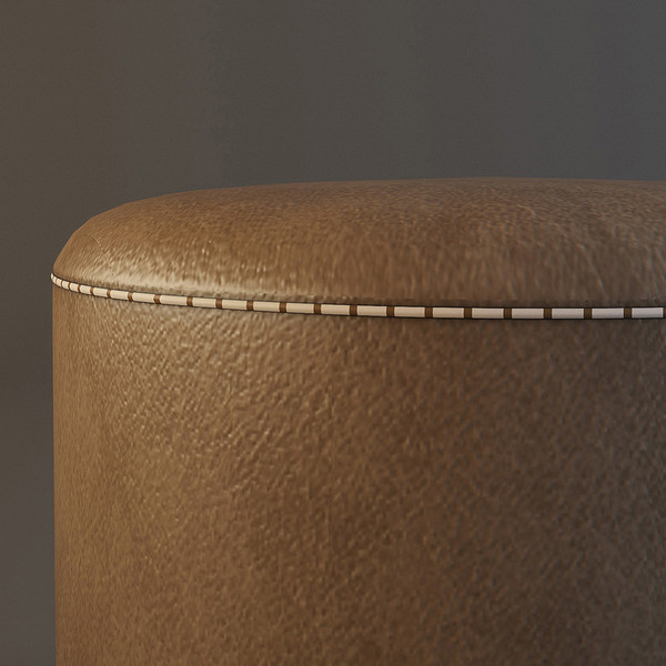 padded stool 3d max - Padded stool_02 by mifody